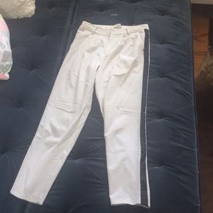 White dress pants